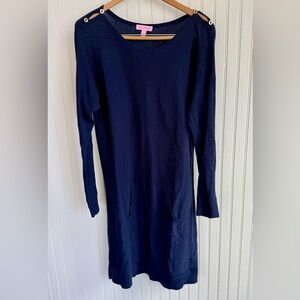 Lilly Pulitzer Navy Dress Size Medium